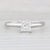 0.70ct Vs1 Princess Solitaire Engagement Ring 14k White Gold Size 6.5 Igi For Sale In Greensboro - Image 6 of 8