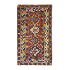 Antique Kazak Rug 3'7'' x 5'10''