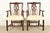Kindel Furniture Georgian Carved Mahogany Armchairs, Pair For Sale - Image 13 of 13