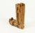 Miniature Novelty Carved Wooden Boot, Mouse Man of London Style For Sale - Image 4 of 12