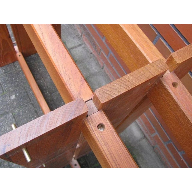 Vintage Slat Shelf, 1970s For Sale - Image 10 of 18