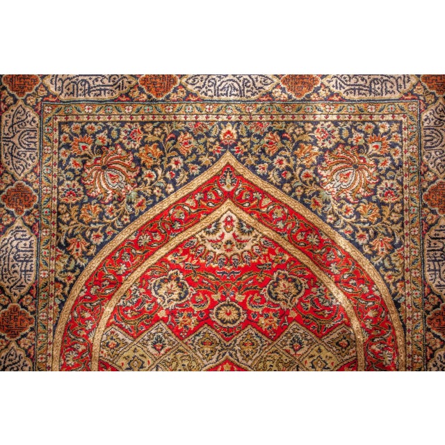 2000 - 2009 Vintage Ghoum Silk Rug For Sale - Image 5 of 13