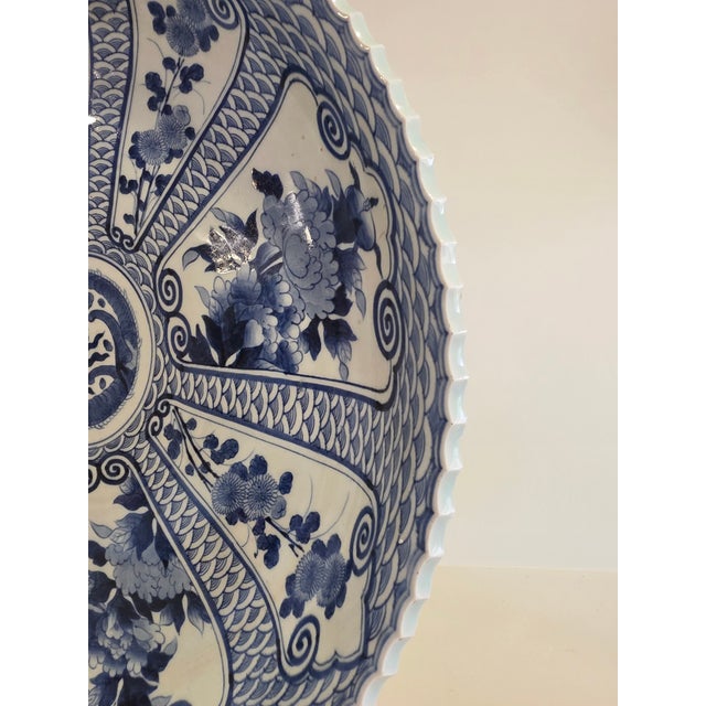 Chinese Porcelain Chinese Imari Charger Large Plate 1870's For Sale - Image 3 of 12