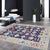 Pasargad Home Oushak Navy Wool Area Rug- 9'11" X 14' 0" For Sale In New York - Image 6 of 6