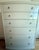 Ethan Allen White Bow Front Dresser With Ring Pull Hardware For Sale In Washington DC - Image 6 of 6