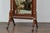 Wood 19th Century English Cheval Mirror with Barley Twist Frame, Ball and Claw Feet For Sale - Image 7 of 12