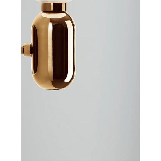 Contemporary Aballs a Golden Wall Lamp by Jaime Hayon for Parachilna For Sale - Image 3 of 12