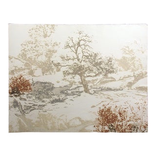 Paula Crane "Spring by Moab I" Signed Numbered Artworked Etching Utah Makeoffer For Sale