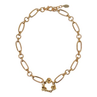 Carmine Chain Collar For Sale