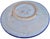 Blue Mid 20th Century Handmade Blue Moorish Floral-Patterned Ceramic Decorative Plate For Sale - Image 8 of 8