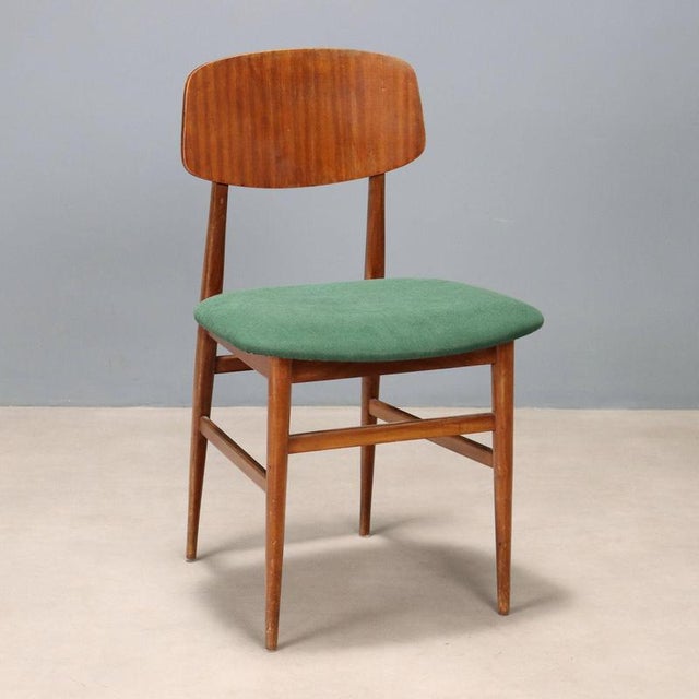 Brown Vintage Side Chair, 1960s For Sale - Image 8 of 8