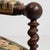Jacobean Oak Upholstered Armchair with Floral Carving, Antique, France, Circa 1880 For Sale - Image 12 of 13