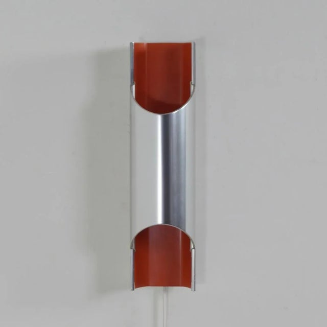 Metal Pandean Wall Lamp by Bent Karlby for Lyfa, 1970s For Sale - Image 7 of 11