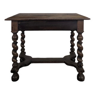Louis XIII Style Desk in Walnut For Sale