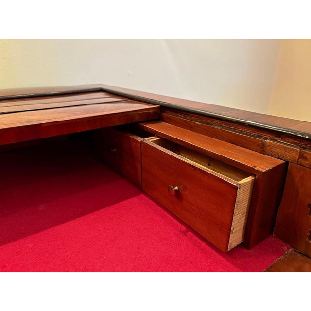 Late 18th Century Empire Roll Top Writing Desk in Nutwood For Sale - Image 12 of 18