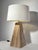 Brutalist Raw Travertine Table Lamp from Area Illuminazione, Italy, 1970s For Sale - Image 3 of 12