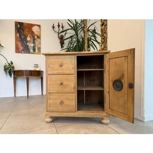 Rustic Biedermeier Bread Buffet For Sale - Image 10 of 11