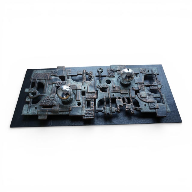 Brutalist Wall Lamp from Brakelmann & Becker, 1970s For Sale - Image 10 of 15