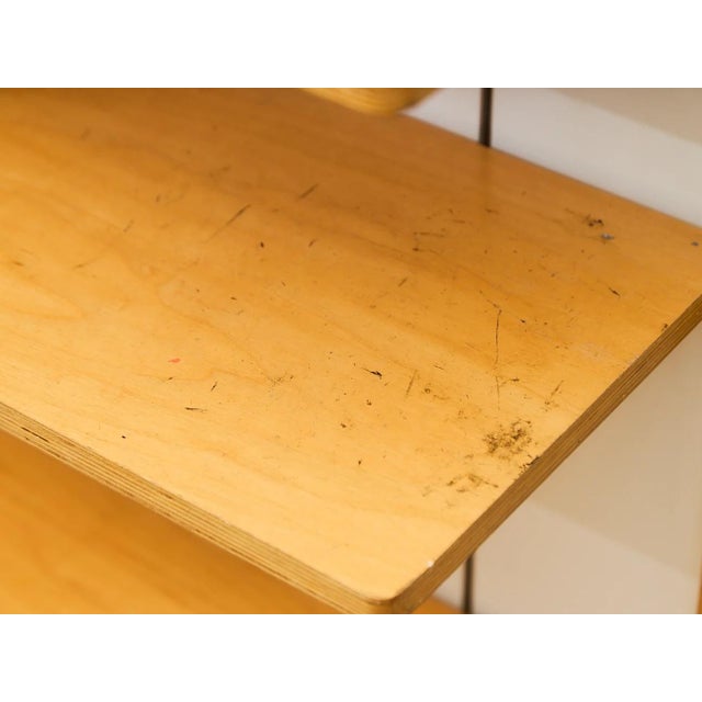 Champagne Double Sided Vintage Retail Shelf For Sale - Image 8 of 10