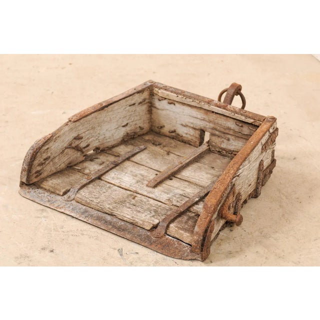 19th Century Spanish Scoop or Plow of Wood and Iron For Sale In Atlanta - Image 6 of 12