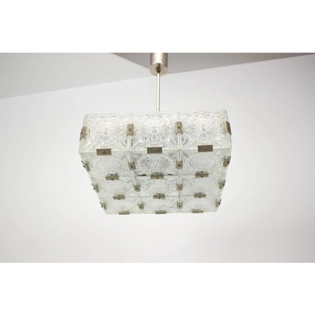 Mid-Century Czech Chandelier from Preciosa, 1970s For Sale - Image 3 of 11