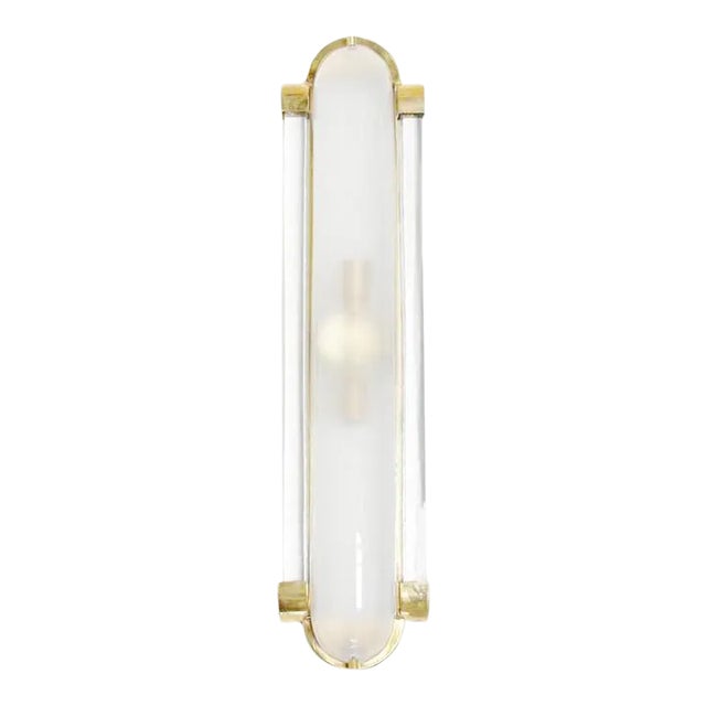 21st Century Deco Lungo Murano Sconce by Fabio LTD For Sale