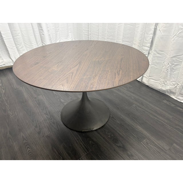 Rh Aero Round Dining Table – 50" For Sale - Image 9 of 18