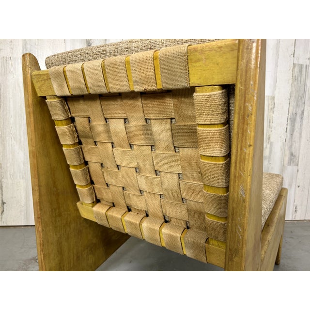 Architectural Modernist Lounge Chair For Sale In Dallas - Image 6 of 13