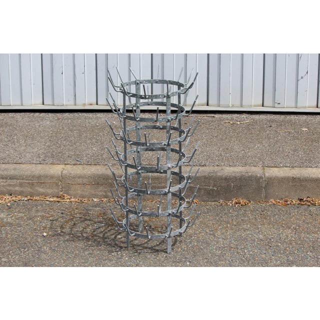 Metal Kitchen Rack with Hooks, 1970s For Sale - Image 11 of 12