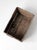 Brown Antique Industrial American Wood Crate For Sale - Image 8 of 11