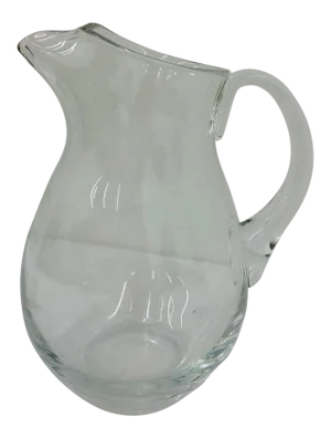 Vintage Glass Pitcher Vase