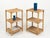 1970s Mid-Century Modern Italian Side Tables in Bamboo with Rattan and Wicker, 1970s, Set of 2 For Sale - Image 5 of 14