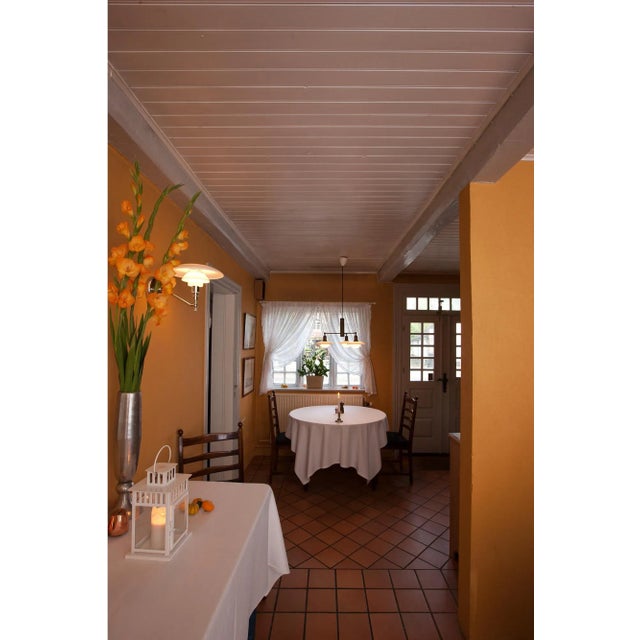 Poul Henningsen 'Ph 3-2' Opaline Glass and Chrome Wall Lamp for Louis Poulsen For Sale In Los Angeles - Image 6 of 12