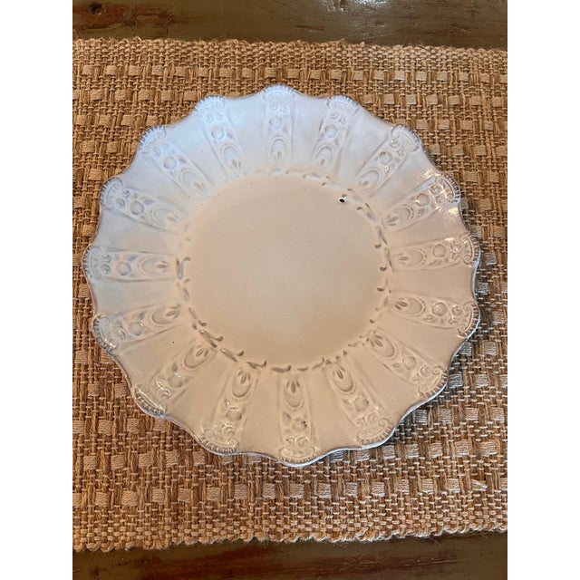 2000 - 2009 Astier De Villatte Adélaïde Handmade French Dinner Plates - Set of Three For Sale - Image 5 of 10