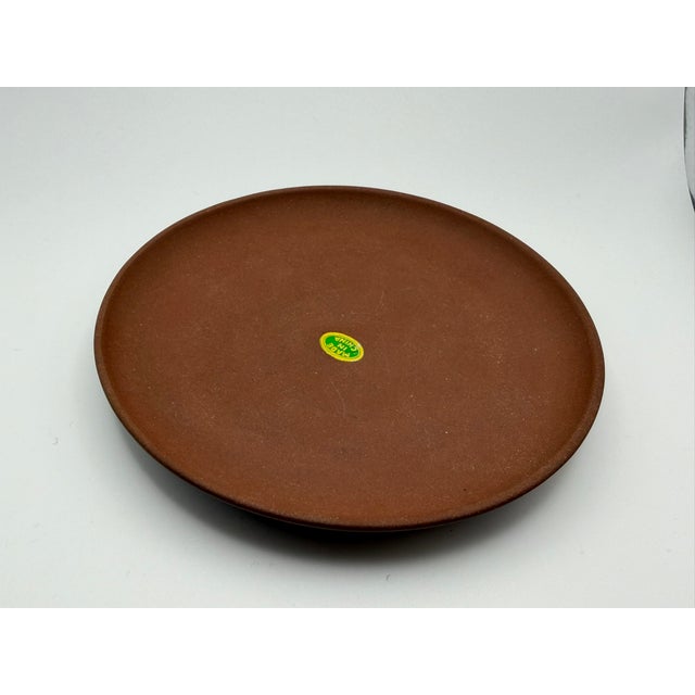 Ceramic Ying Zisha Plate With Miniature Fruits and Nuts Sculptures For Sale - Image 7 of 9