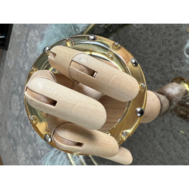 Miriam Salat Studded Translucent Vintage Resin Bangle Silver & White Topaz Miriam Salat studded translucent bangle Can be...