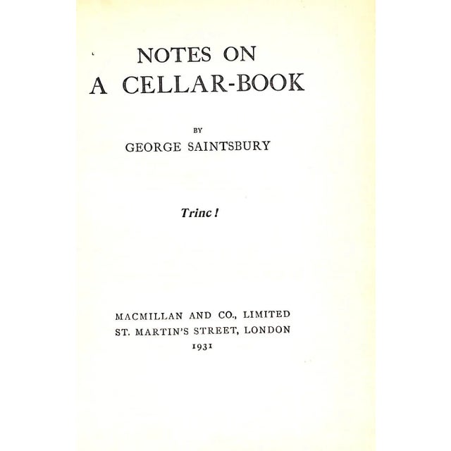 SAINTSBURY, George George Edward Bateman Saintsbury, FBA (23 October 1845 – 28 January 1933), was an English critic,...