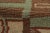 Antique Hooked Runner With Geometric Design in Brown & Green - Rug & Kilim For Sale In New York - Image 6 of 7