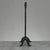 Mid-Century French Brutalist Hand-Forged Iron Seven-Light Candelabrum For Sale In Dallas - Image 6 of 16