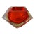 Mandruzzato Style Murano “Sommerso” Glass Ashtray For Sale