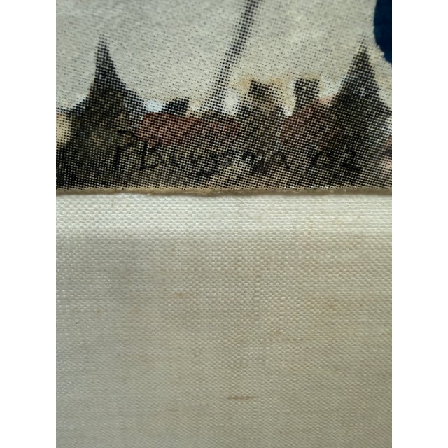 Patrick Bergsma Girl With the Pearl Earrings Painting, Signed For Sale - Image 4 of 12