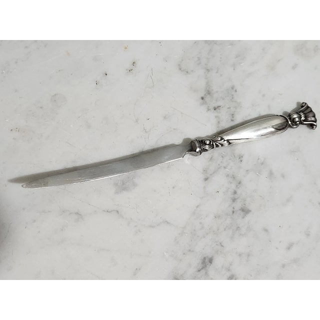 Vintage Romance of the Sea Sterling Silver Letter Opener For Sale - Image 10 of 12
