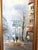Impressionist Late 20th Century Listed Artist C.Burnett(IX-XX) Oil Painting Paris Street Scene, Arc De Triomphe For Sale - Image 3 of 12
