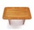 Mid 20th Century Mid Century Modern Widdicomb Banded Side Table For Sale - Image 5 of 8