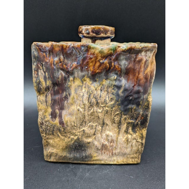 Vintage German Ceramic Vase with Glass Inlay from W. Goebel, 1960s For Sale - Image 13 of 14
