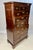 English Late 20th Century Henredon Aston Court Banded Mahogany and Burlwood Chest on Chest For Sale - Image 3 of 17