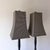 Late 20th Century Skinny Black Plaid Lamps: A Pair For Sale - Image 4 of 10