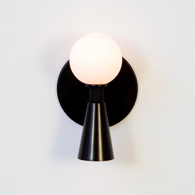Modern Shapes Sconce Small, by Research.Lighting, Modern, Minimal For Sale - Image 3 of 11