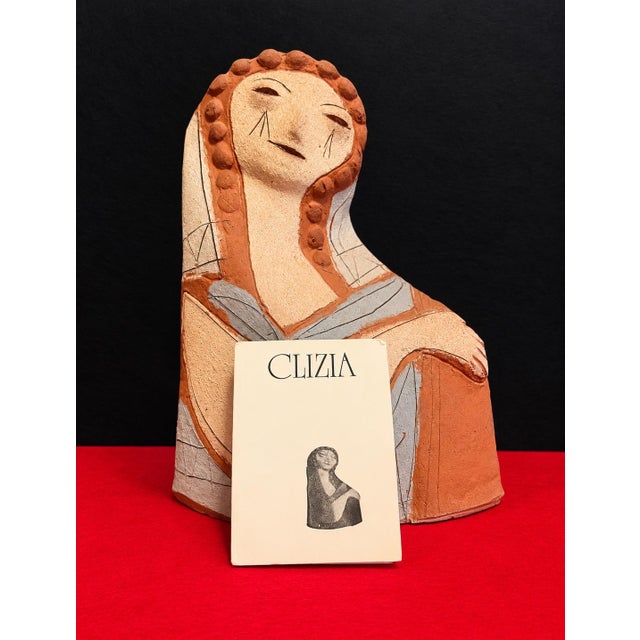 Clizia, Dama Limited Edition 10/100, 1960s, Terracotta For Sale - Image 6 of 10