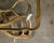 Mid 20th Century Antler and Glass Midcentury American Coffee Table with Gilded Surround For Sale - Image 4 of 12